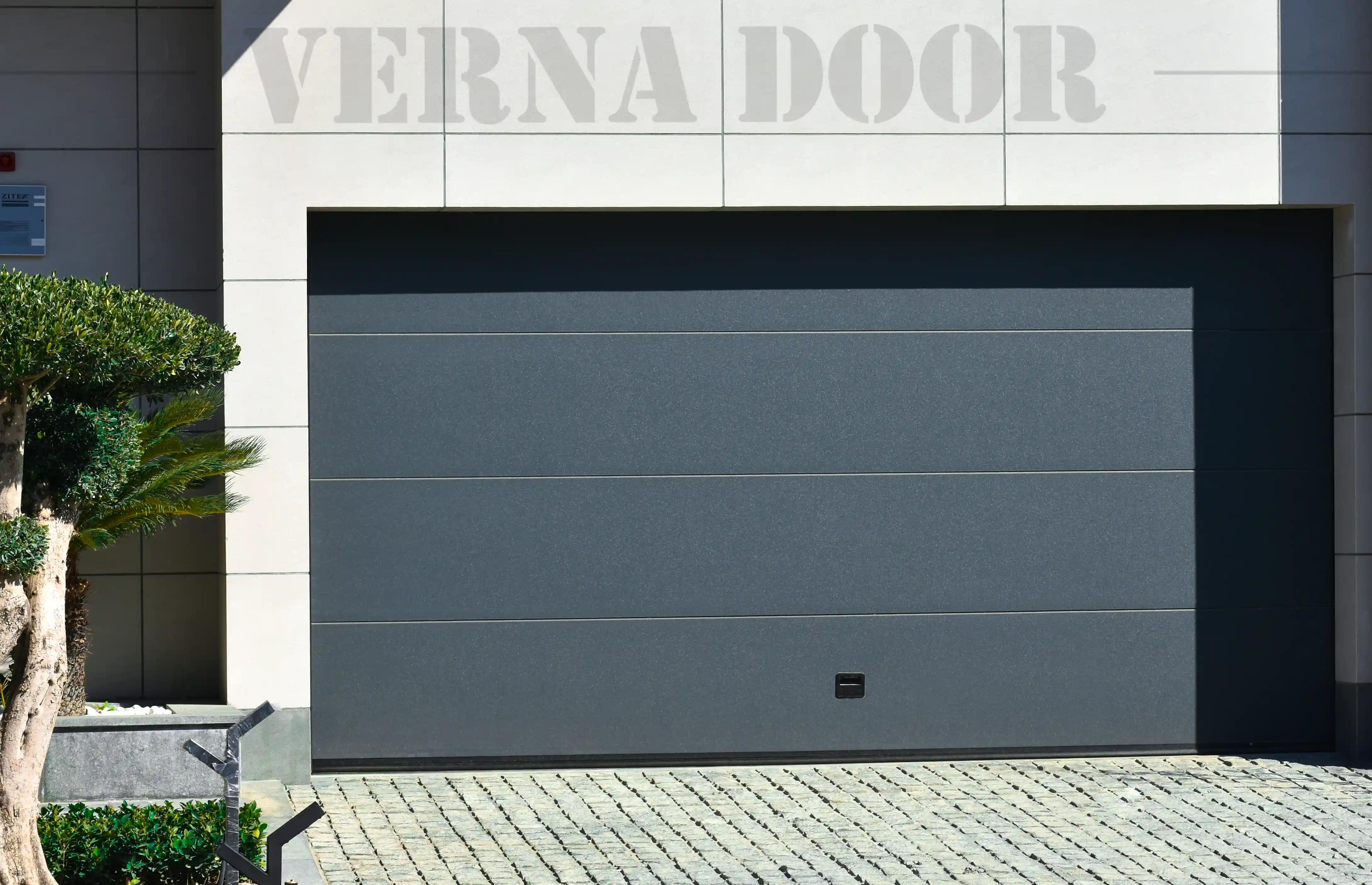 premium sectional garage door vernadoor for luxury apartment garage